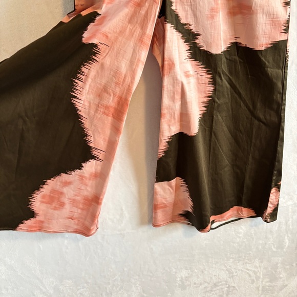 Hutch Pink Brown Jumpsuit Anthropologie size small NWT - Picture 9 of 13